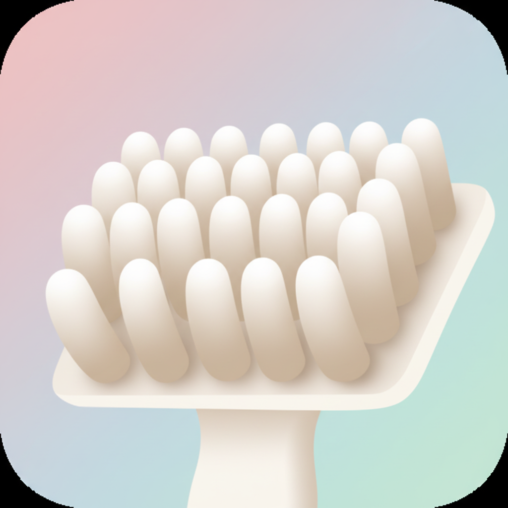 Comfortable Rounded Bristles